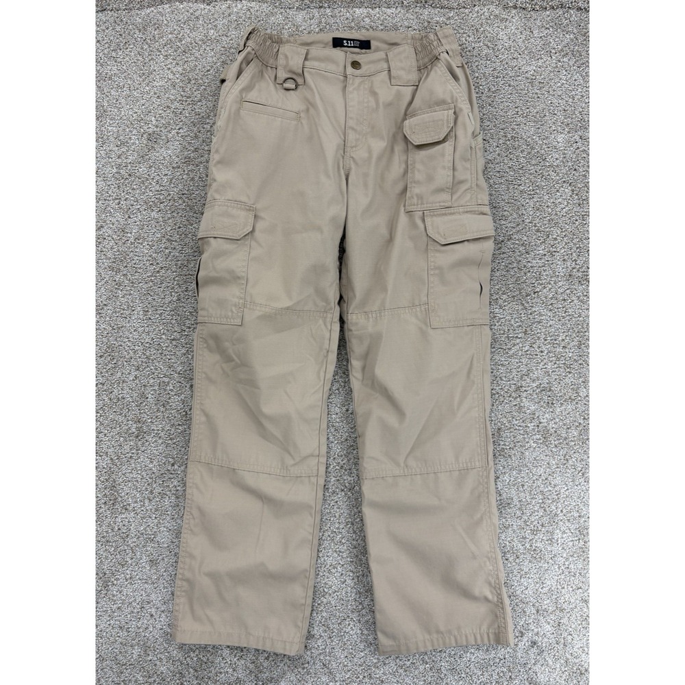 5.11 Tactical Cargo Pants Women's Size 6 Khaki Tan Taclite Pro Ripstop Utility